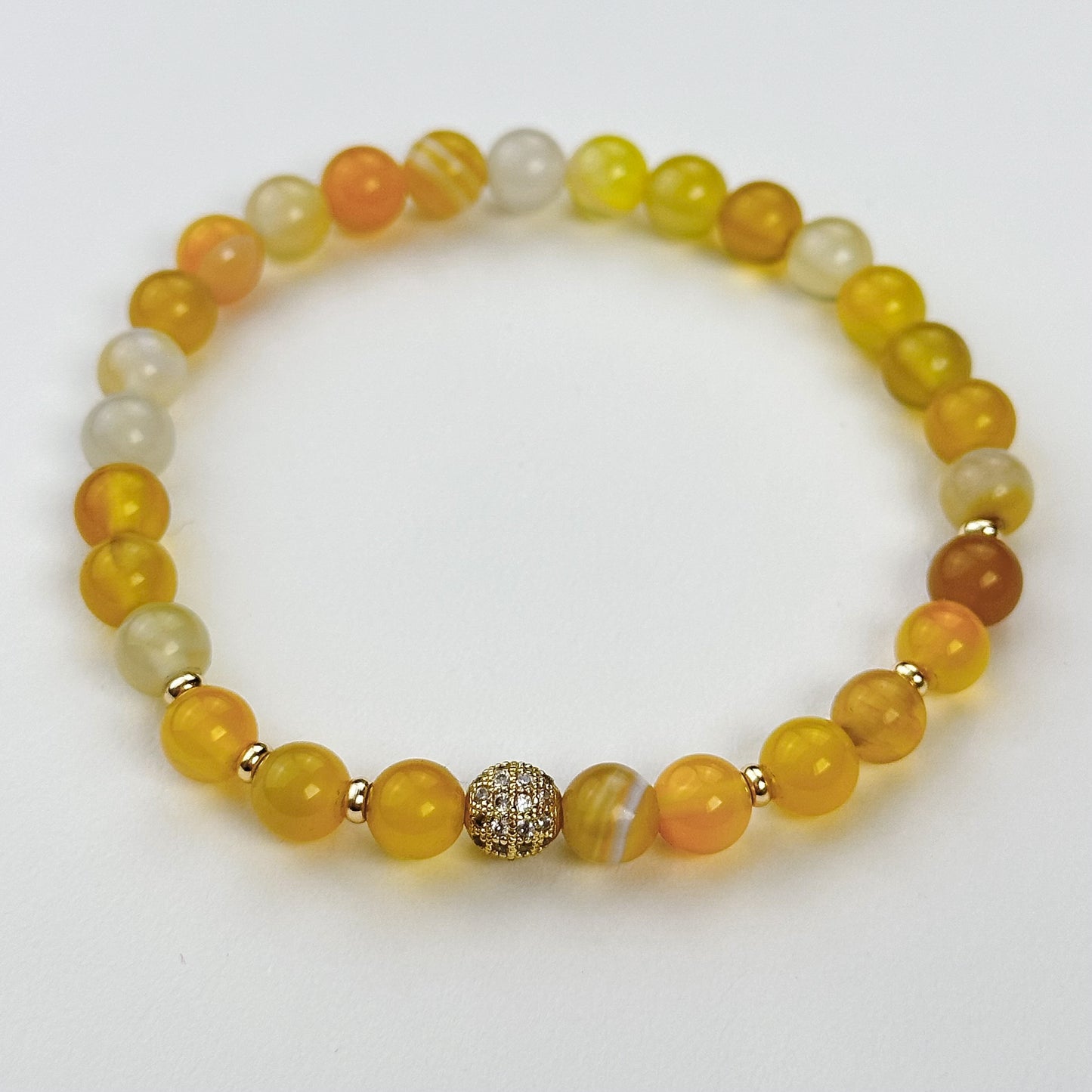 Yellow agate.