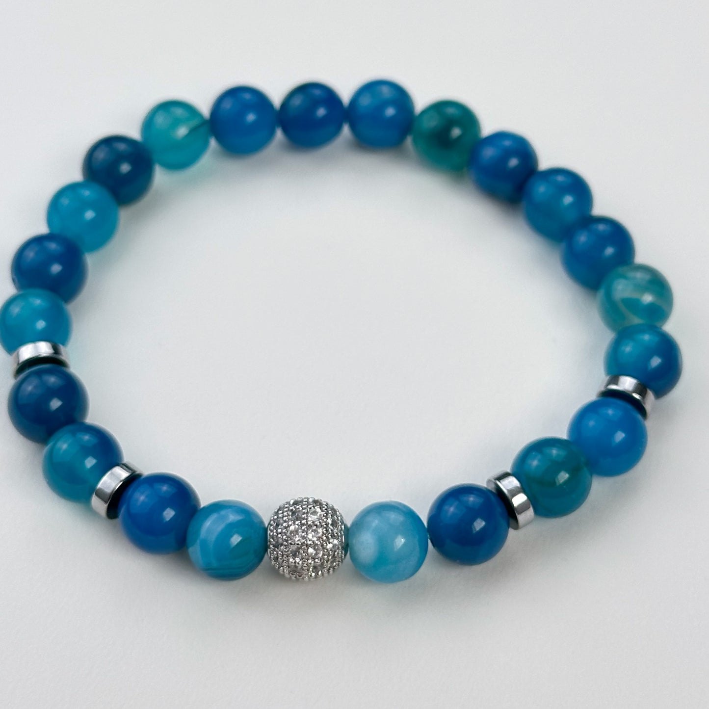 Blue Agate bracelet
