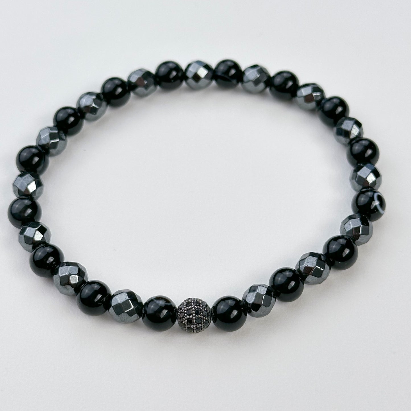 Black Agate bracelets