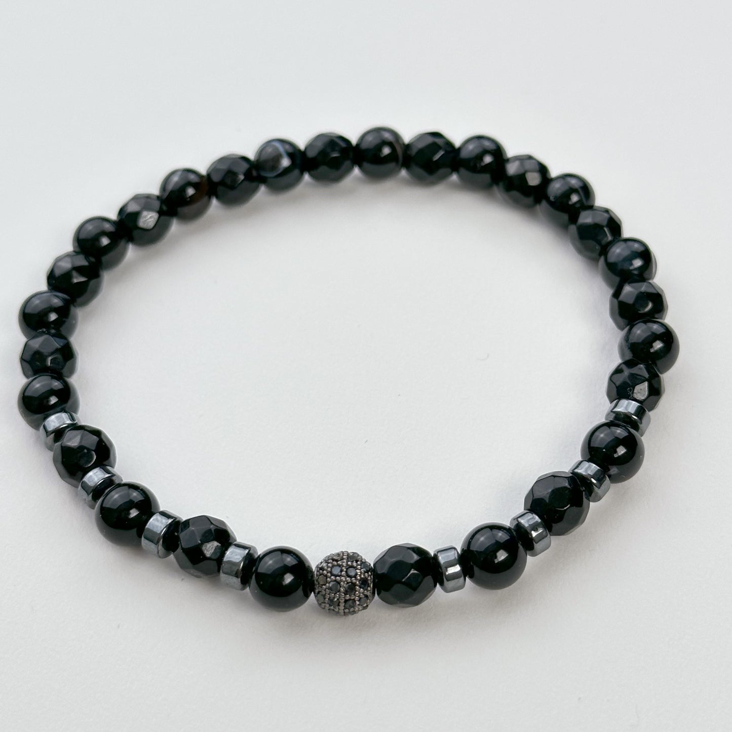Black Agate bracelets