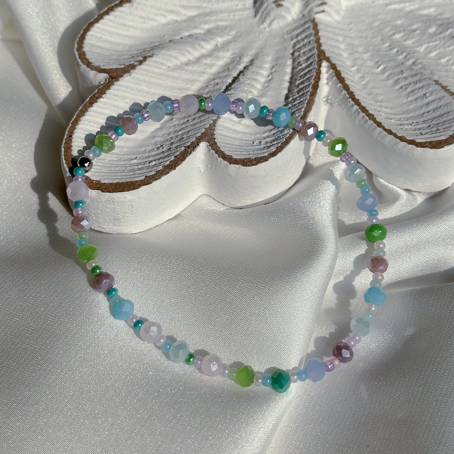Colorful beaded bracelet