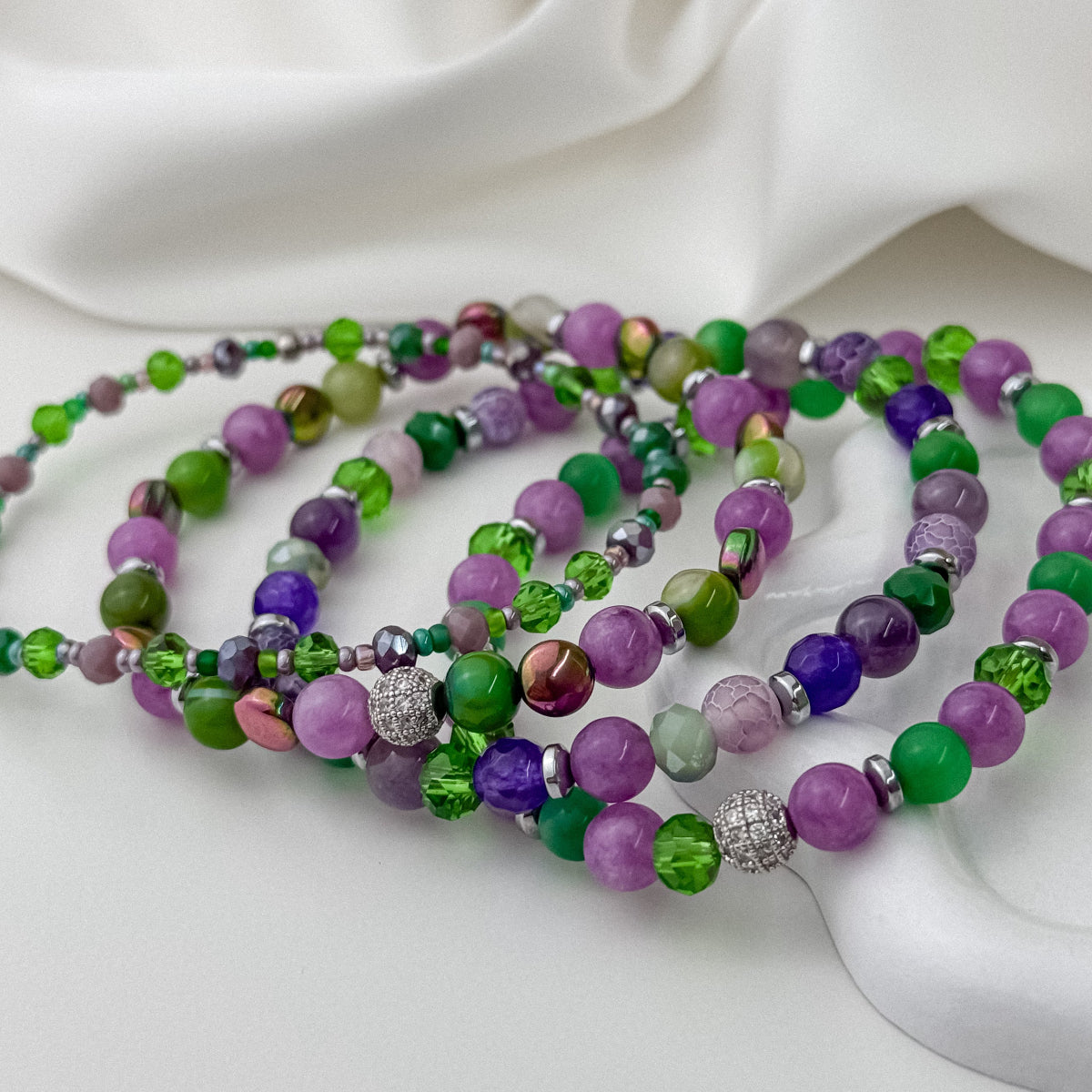 Spring lavender stack