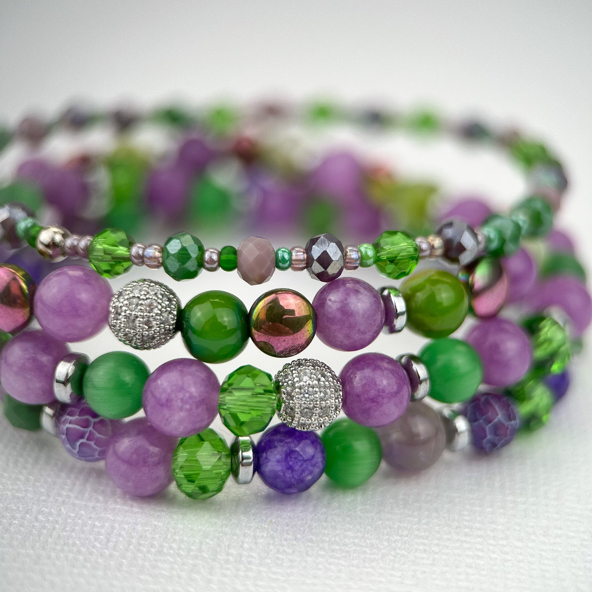 Spring lavender stack