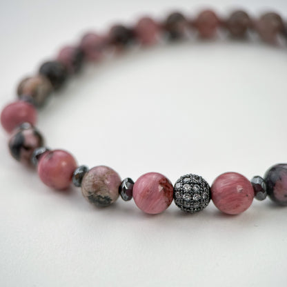 Rhodonite bracelet