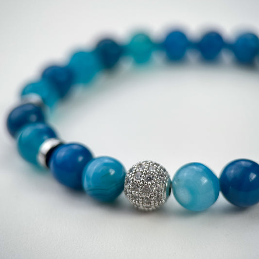 Blue Agate bracelet
