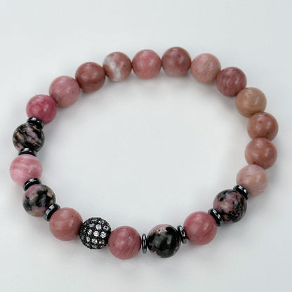 Rhodonite bracelet
