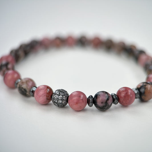 Rhodonite bracelet