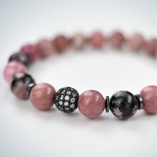 Rhodonite bracelet