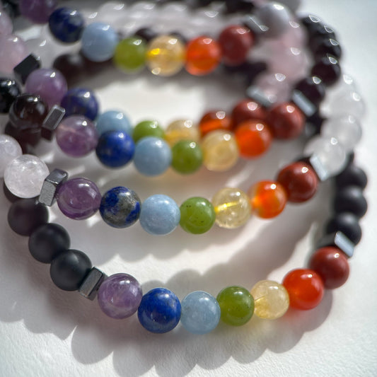 Buddhist Chakra bracelet.