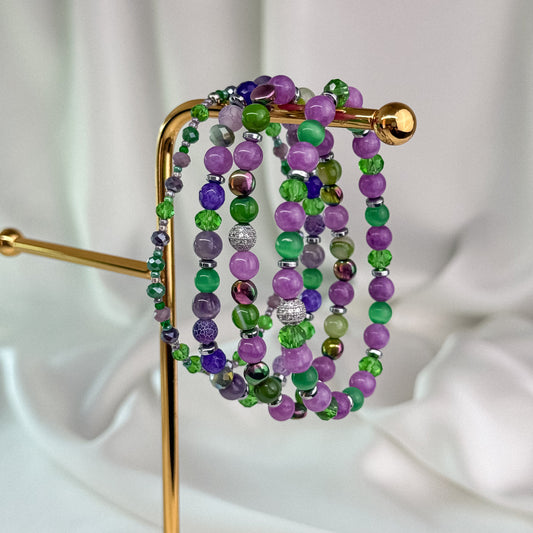 Spring lavender stack