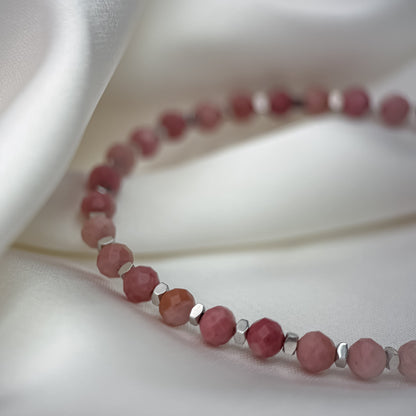 Rhodonite bracelet.
