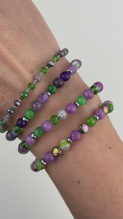 Spring lavender stack